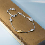 Kit Heath Coast Pebble Golden Station Bracelet