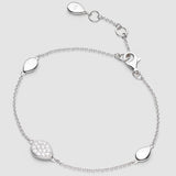 Kit Heath Coast Pebble Glisten Pavé Station Bracelet