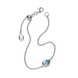 Kit Heath Coast Pebble Blue Topaz Bracelet