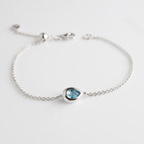 Kit Heath Coast Pebble Blue Topaz Bracelet