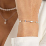 Kit Heath Blossom Flyte Honey Flower Pearl Toggle Bracelet