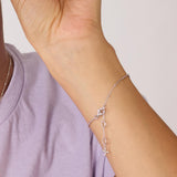Kit Heath Desire Kiss Mini Heart Ball Chain Bracelet
