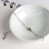 Kit Heath Desire Kiss Mini Heart Ball Chain Bracelet