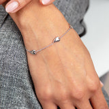 Kit Heath Desire Kiss Heart Station Bracelet