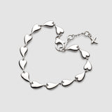 Kit Heath Desire Kiss Linking Hearts Bracelet
