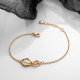 Kit Heath Infinity Golden Mini Bracelet