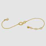 Kit Heath Infinity Golden Mini Bracelet