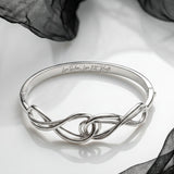 Kit Heath Infinity Hinged Bangle