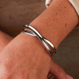 Kit Heath Serenity Grande Crossover Cuff Bangle