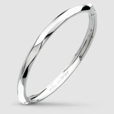 Kit Heath Glint Geo Hinged Bangle