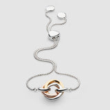 Kit Heath Bevel Trilogy Golden Toggle Bracelet