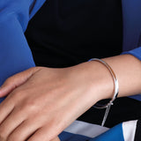 Kit Heath Bevel Cirque Hinged Bangle