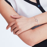 Kit Heath Bevel Cirque Link Double Chain Bracelet