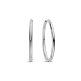 Ti Sento Classic Oversized Hoop Earrings Silver 35mm