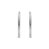 Ti Sento Classic Oversized Hoop Earrings Silver 35mm
