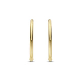 Ti Sento Classic Oversized Hoop Earrings Gold Plated 35mm