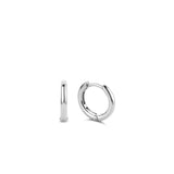 Ti Sento Sterling Silver Small Hoop Earrings 14mm