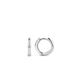 Ti Sento Sterling Silver Small Hoop Earrings 14mm