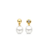 Ti Sento Pearl Drop Earrings