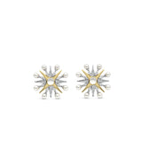 Ti Sento Opulent Pearl Star Stud Earrings SALE