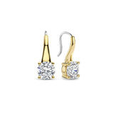 Ti Sento Tapered Claw CZ Drop Earrings SALE