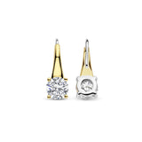 Ti Sento Tapered Claw CZ Drop Earrings SALE