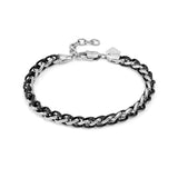 Nomination B-Yond Hyper Braided Bracelet, Stainless Steel Black PVD