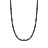 Nomination B-Yond Hyper Washers Necklace, Stainless Steel Black PVD