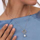 Kit Heath Alicia Golden Pearl Necklace