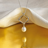 Kit Heath Alicia Golden Pearl Necklace