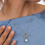 Kit Heath Alicia Golden Pearl Necklace 18"