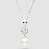 Kit Heath Coast Pebble Glisten Pearl Necklace 18"