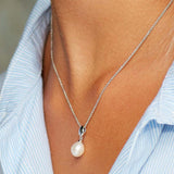 Kit Heath Coast Pebble Pearl Necklace 18"