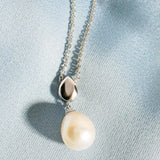 Kit Heath Coast Pebble Pearl Necklace 18"