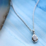 Kit Heath Coast Pebble Droplet Necklace 18"