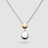 Kit Heath Coast Pebble Golden Necklace 18"