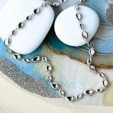 Kit Heath Coast Pebble Linking Pebbles Necklace 18"