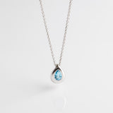 Kit Heath Coast Pebble Blue Topaz Necklace