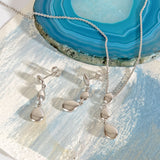 Kit Heath Coast Pebble Triple Linking Pebbles Necklace