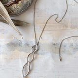Kit Heath Entwine Twine Link Trio Necklace 24"