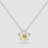 Kit Heath Blossom Wood Rose Necklace 18"