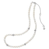 Kit Heath Blossom Flyte Honey Flower Pearl Station Necklace