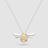 Kit Heath Blossom Flyte Honey Bee Midi Necklace 18"