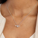 Kit Heath Blossom Flyte Honey Bee Midi Necklace