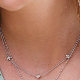 Kit Heath Blossom Flyte Honey Flower Station Necklace 16"