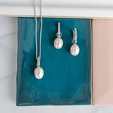 Kit Heath Revival Classic Pearl Glitz CZ Necklace