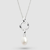 Kit Heath Revival Pearl Link Drop Necklace 22"