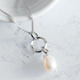 Kit Heath Revival Pearl Link Drop Necklace 22"
