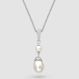 Kit Heath Revival Glitz Pearl Necklace 18"