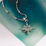 Kit Heath Céleste March Aurora Birthstone Blue Topaz Necklace